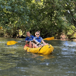 Descente de rivière en kayak à Pont-L’Évêque